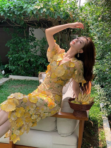 Freesia Midi Dress