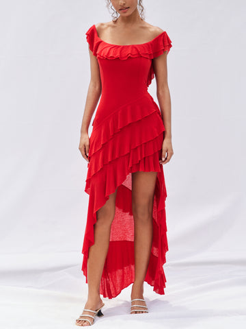 Minnie Ruffled Maxi Dress