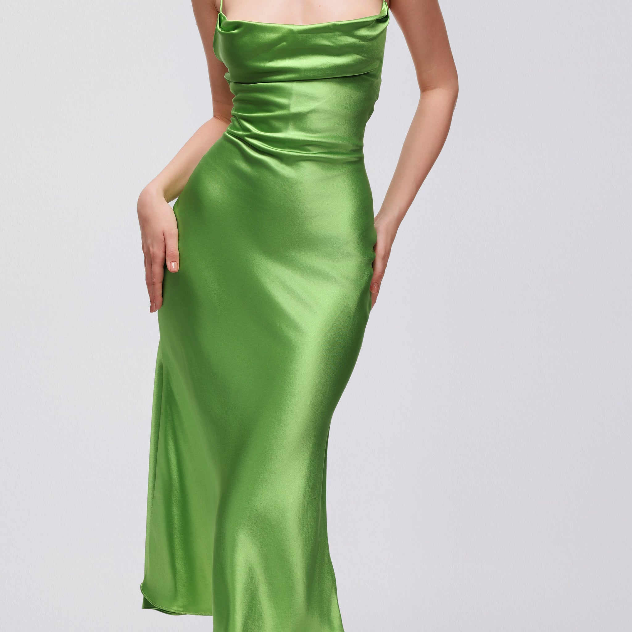 Knightley Satin Slip Dress