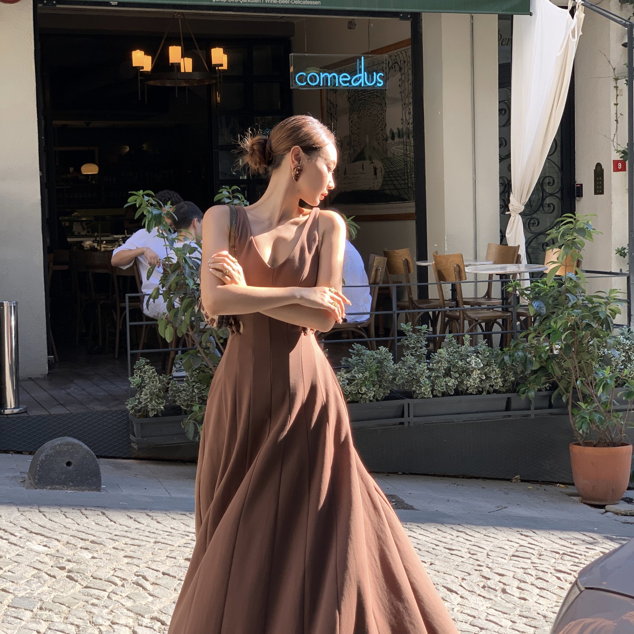 Arabela Slip Maxi Dress