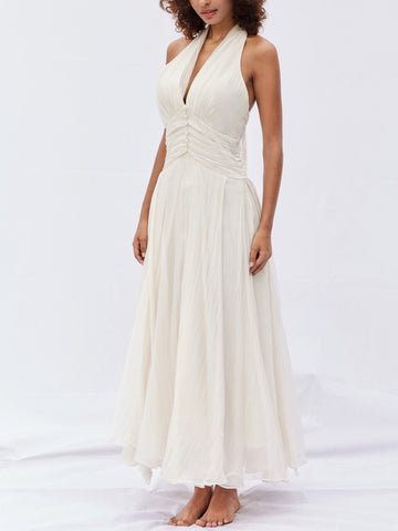 Lover Halter V-Neck Gown